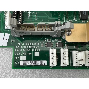 ASYST 3200-1121-01 Controller Interface Board W/3200-1171-01 Daughter Board